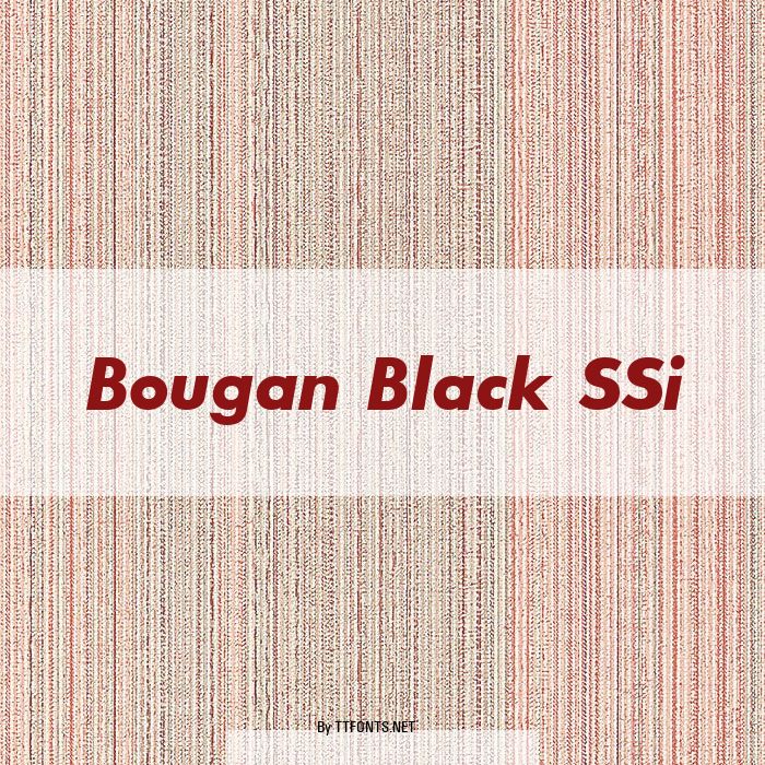 Bougan Black SSi example